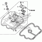 CBR250RA Крышка головки цилиндров
