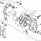 CRF250X Передний тормозной суппорт