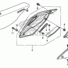 CRF250X Сидение и обтекатели сидения
