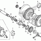 CB1000R Коленчатый вал и поршень