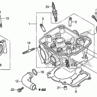 CRF150R Головка цилиндра