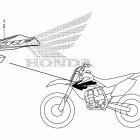 CRF150R Наклейки