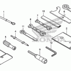 CBR250RA Инструмент