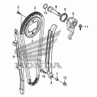 XR650L Цепь ГРМ