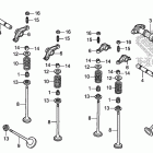 VT1300CSA Распределительный вал и клапана
