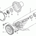 CRF150F Масляный насос