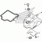 CRF250X Крышка головки цилиндров