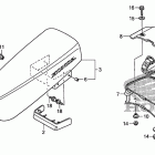 XR650L Сидение