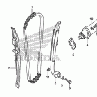 CRF250X Цепь ГРМ и натяжитель