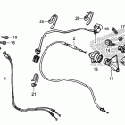 CRF450R Рычаги & переключатели & тросы