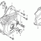 CBR250RA Крышка картера левая