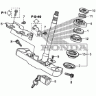 VT750CS Steering stem (1)
