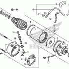 CMX250C Стартер