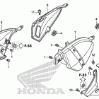 CB1000R Боковая панель
