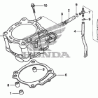 CRF450X Цилиндр