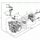 VT750CS Корпус Дросселя