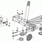 XR650L Траверса нижняя
