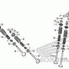 CBR250RA Распределительный вал и клапана