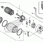 VT750CS Стартер
