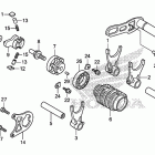 CRF250R Вилка переключения передач