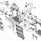 CRF150R Радиатор