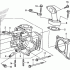 CRF110F Головка цилиндра