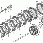 CRF250R Сцепление