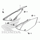 CRF80F Боковая панель