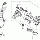 VT1300CSA Задний торнозной суппорт 2