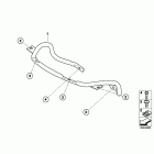 G650GS 10+ (R131) Tube for trim cover holder