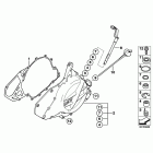 F650GS(K72) 09+ (K72) Крышки двигателя левая