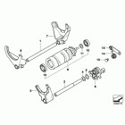 R1200GS 10+ (K25) 6-ступенчатая трансмиссия / компоненты переключения пере...