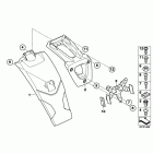 F800R (K73) Держатель номерного знака