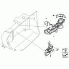 F800R (K73) Запирающее устройство кофра 28 л.