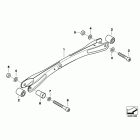 K1600GTL (K48) Tension struts with mounting