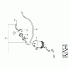 K1300R (K43) Fuel ventilation / attaching parts