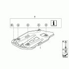 F650GS(K72) 09+ (K72) Защита двигателя,пластик