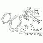 K1300S (K40) Front brake rivet package