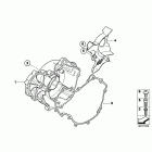 F650GS(K72) 09+ (K72) Крышки двигателя правая