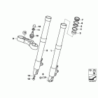 R1200GS 10+ (K25) Fork slider / lower fork bridge