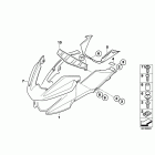 R1200GS 10+ (K25) Крыло переднее