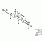 G650GS 10+ (R131) Отклоняющий рычаг ,крепление