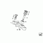R1200GS 10+ (K25) Upper fork cross brace