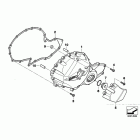 K1300R (K43) Крышки двигателя правая