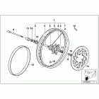 G650GS Sertao (R134) Переднее колесо