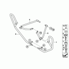 R1200RT 10+ (K26) Engine roll bar, authority vehicles
