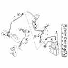 R1200GS 10+ (K25) Тормозные трубки перед.(ABS)