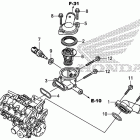CBR600RA Термостат