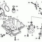 CBR600RA Поддон картера и масляный насос