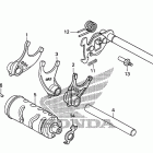 CMX250C Вилка переключения передач